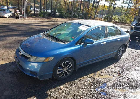 2010 Honda Civic Lx z USA, uszkodzony, nr VIN 2HGFA1F53AH563784